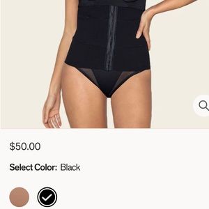 3-Belt custom waist cincher with lumbar support
